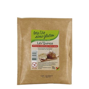 Drojdie maia de quinoa fara gluten 50g Ma vie sans Gluten elefant