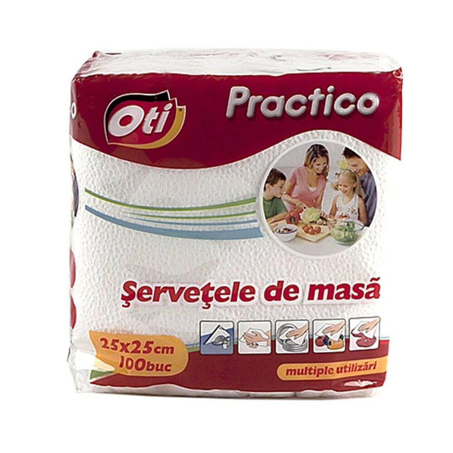 Servetele Masa OTI Practico, 1 Strat, Hartie, OTI70167 fotografia produsului
