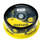Set 25 CD-R Inscriptibil Maxell cu Suport, Capacitate 700 Mb fotografia produsului