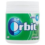 Borcan Guma de Mestecat Orbit Spearmint, 60 Buc fotografia produsului