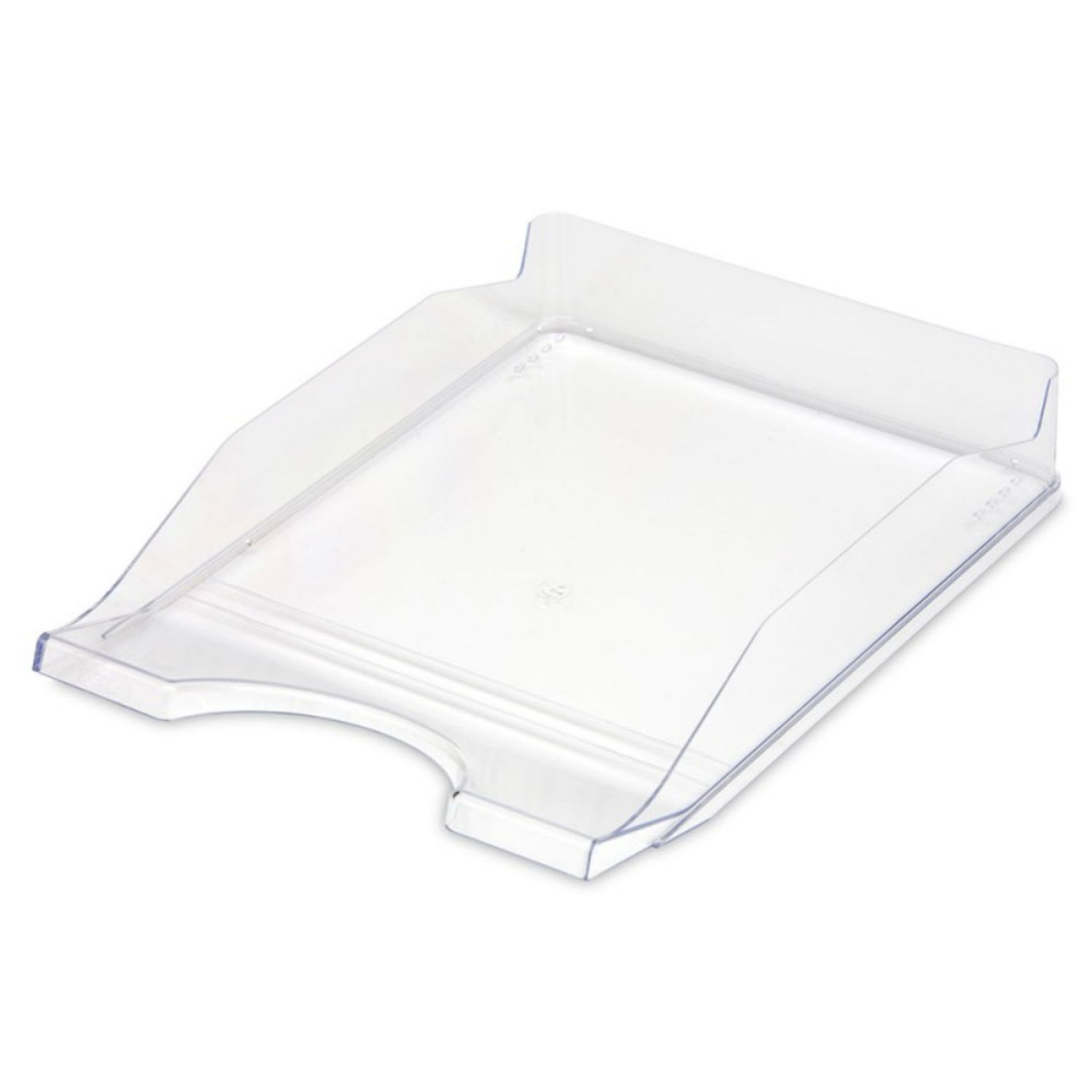 Suport Orizontal Documente D.Rect, Transparent, Plastic, Suport Documente, Tavita Documente, Suport Documente din Pla fotografia produsului