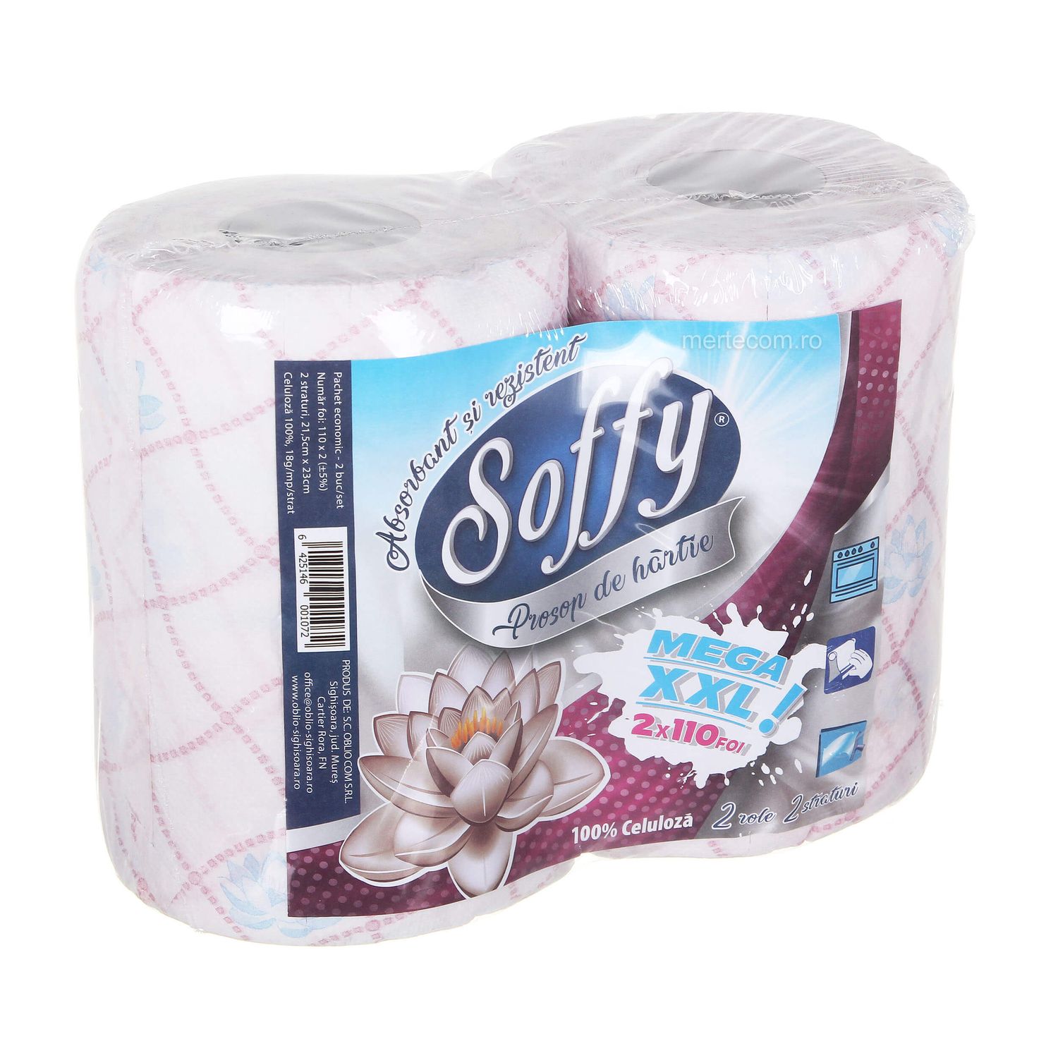 Prosop Hartie Soffy Mega XXL, 2 Straturi fotografia produsului