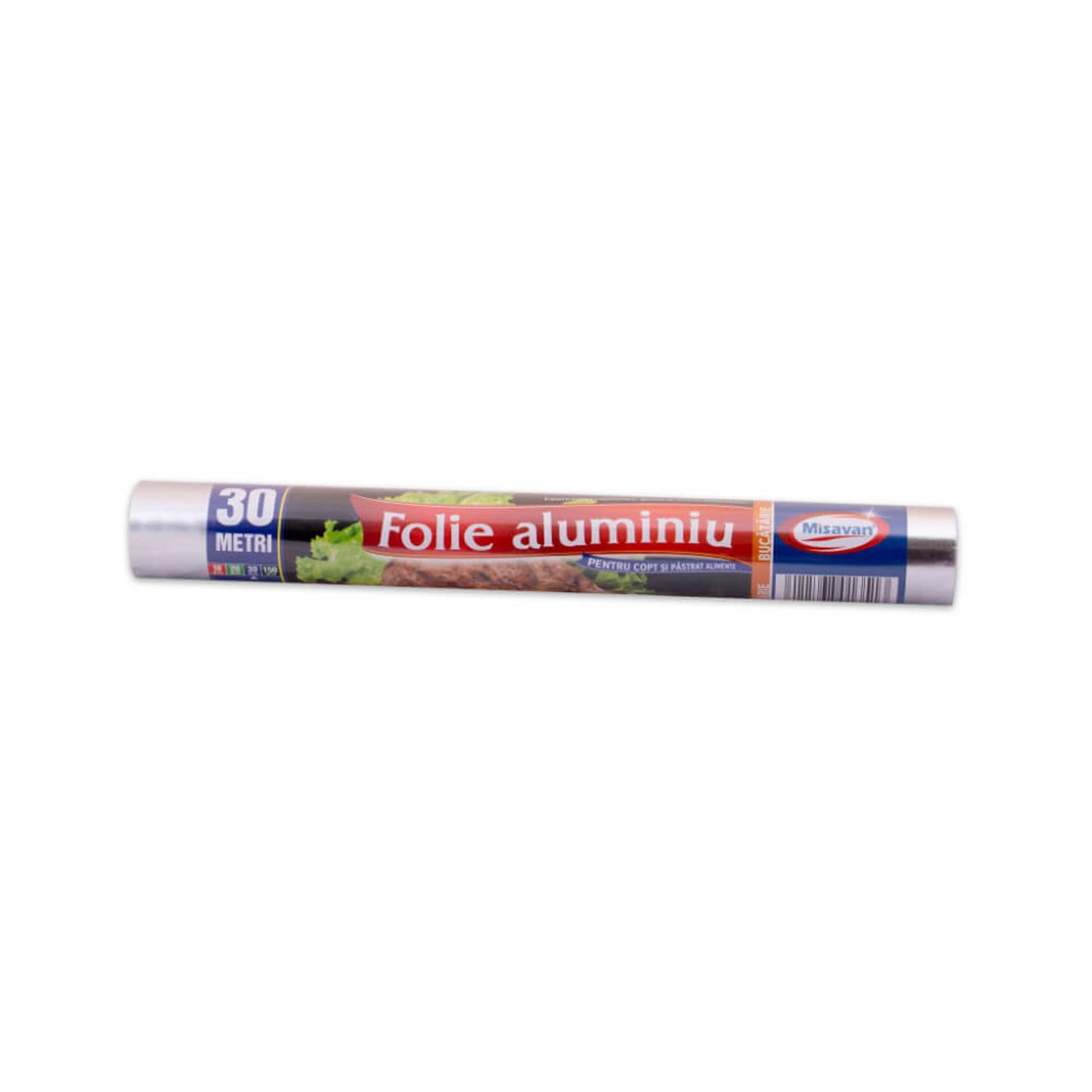 Folie de Aluminiu Misavan, 29cm x 30m fotografia produsului