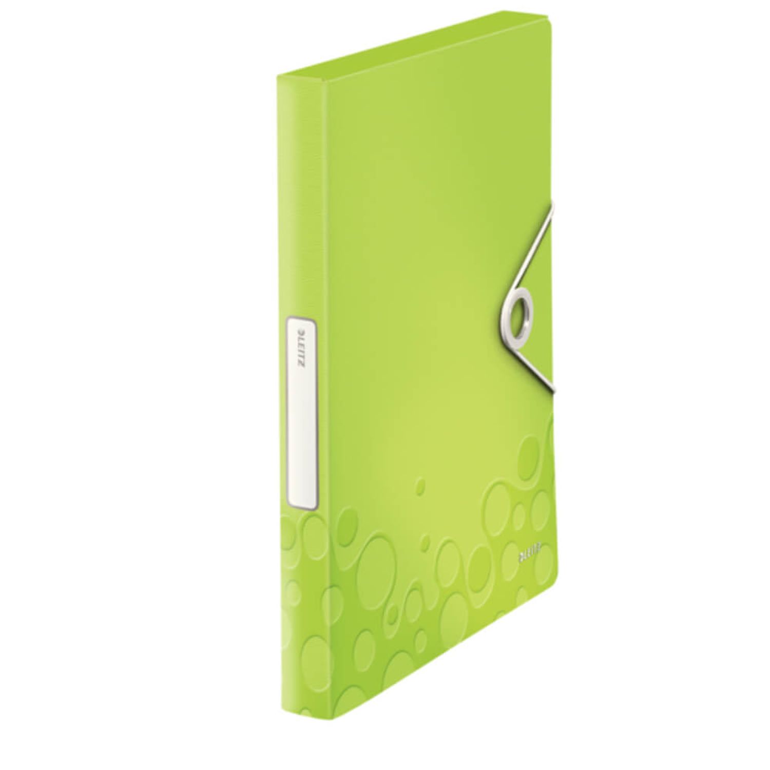 Mapa cu Elastic A4 Jumbo Leitz Wow, Verde Metalizat fotografia produsului
