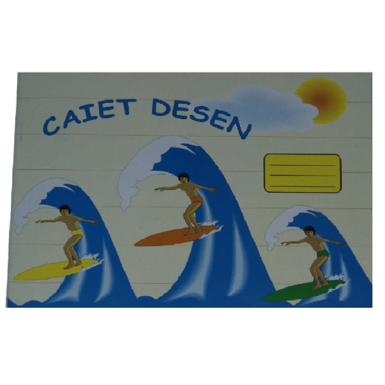 Caiet pentru Desen Albe Format B5, 24 File fotografia produsului