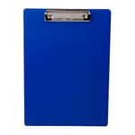 Clipboard Simplu A4 Deli Start, Material Plastic si Carton Albastru fotografia produsului