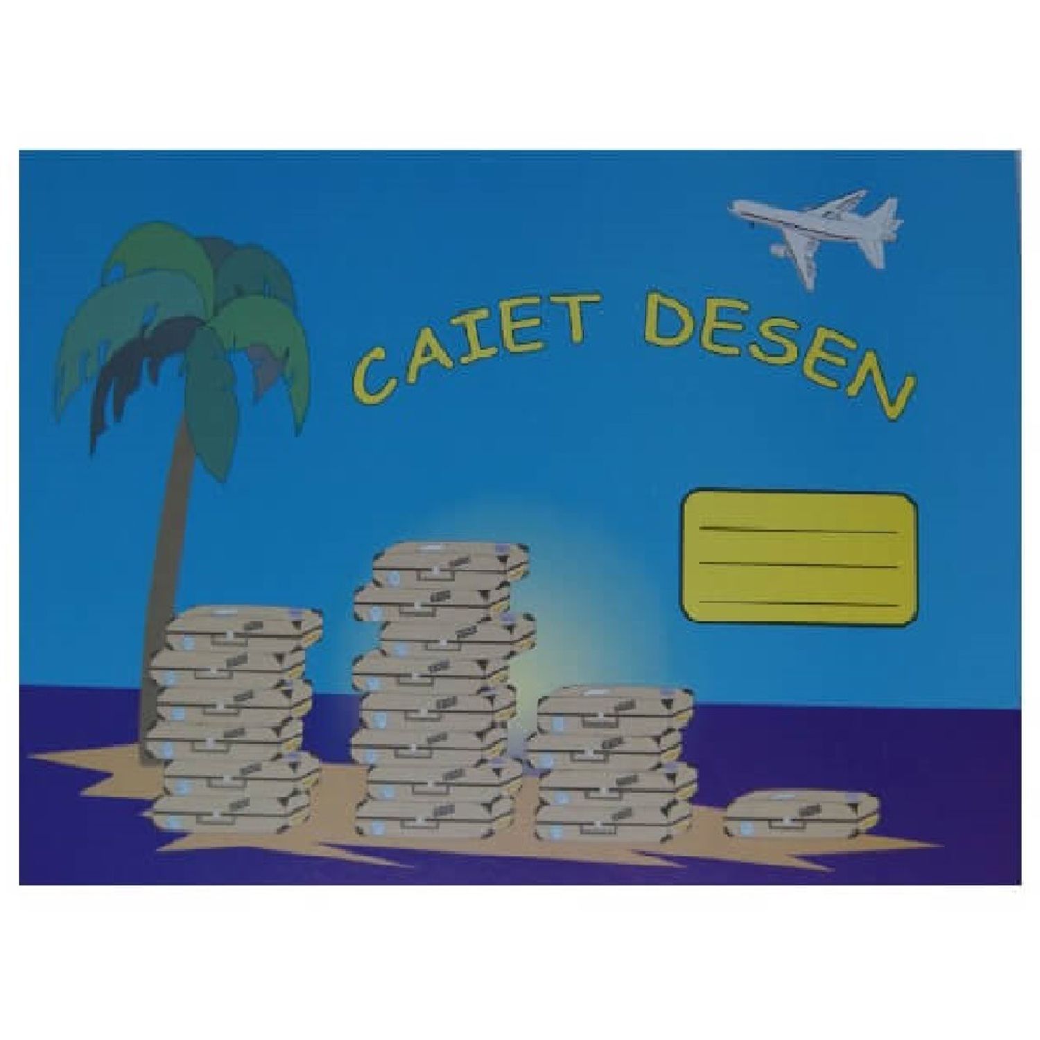 Caiet pentru Desen Albe Format A4, 24 File fotografia produsului