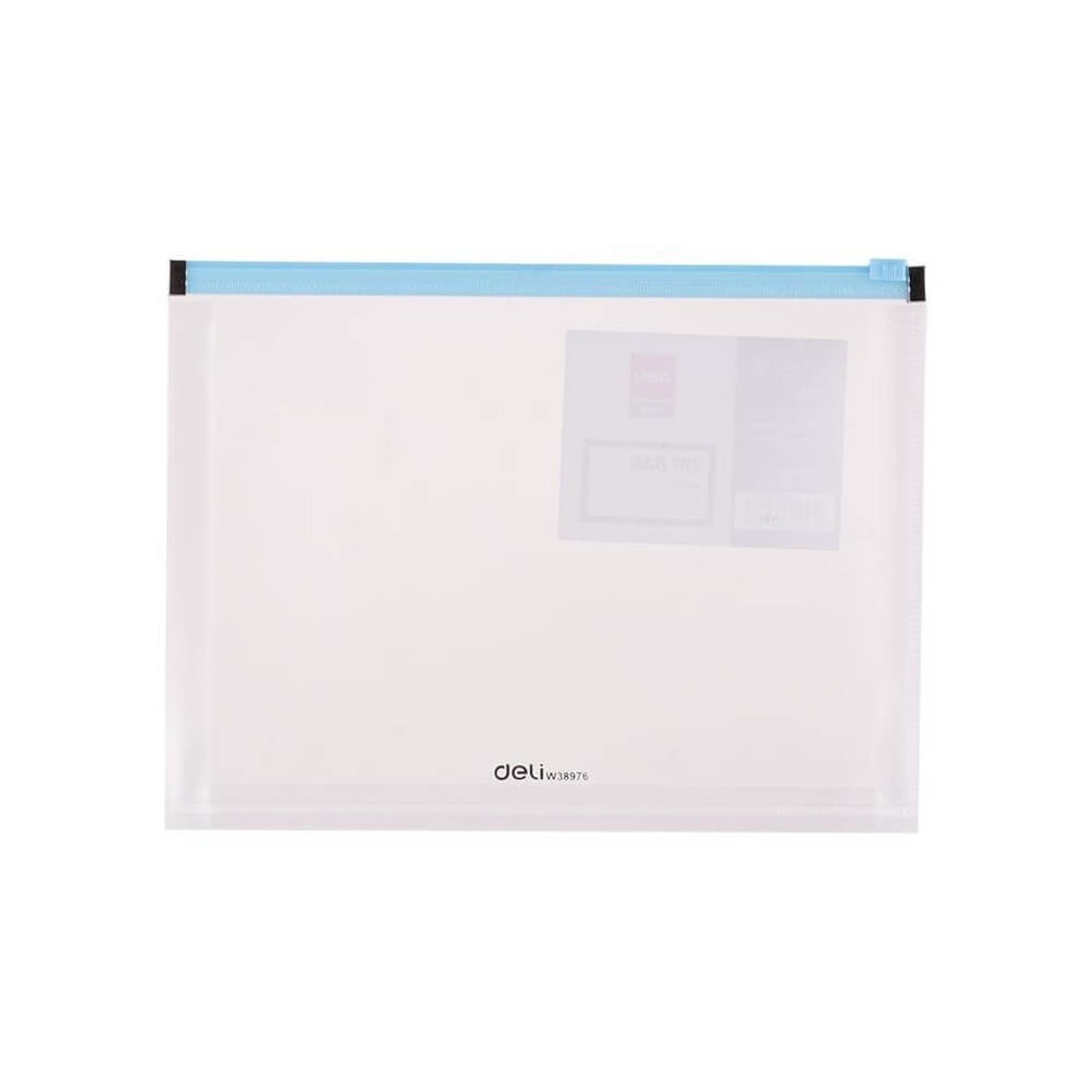 Mapa de Protectie A4 cu Burduf Deli, Tip Zip, LCMDLE38975AL fotografia produsului