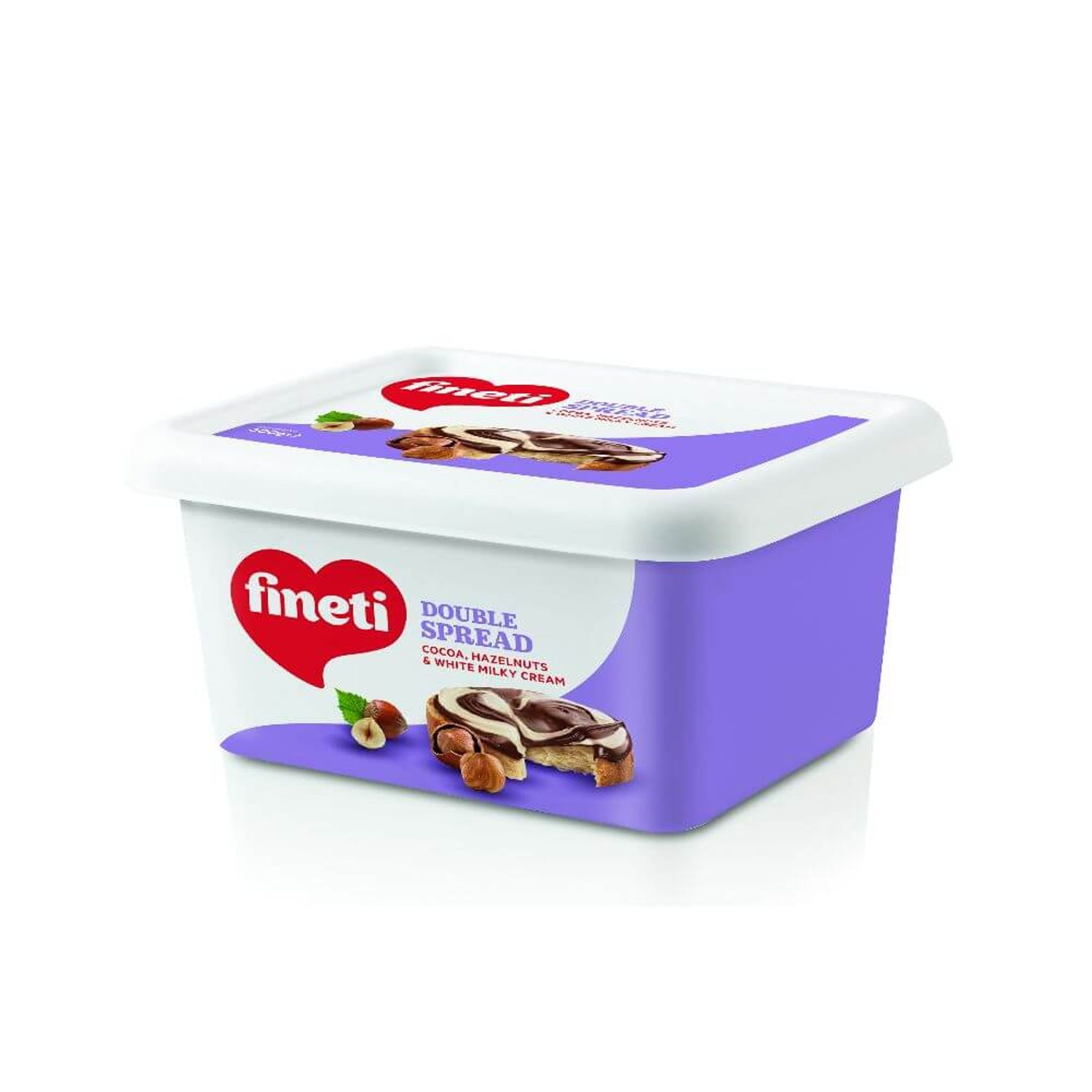 Crema de Ciocolata Tartinabila Fineti Double Spread, 600 g fotografia produsului