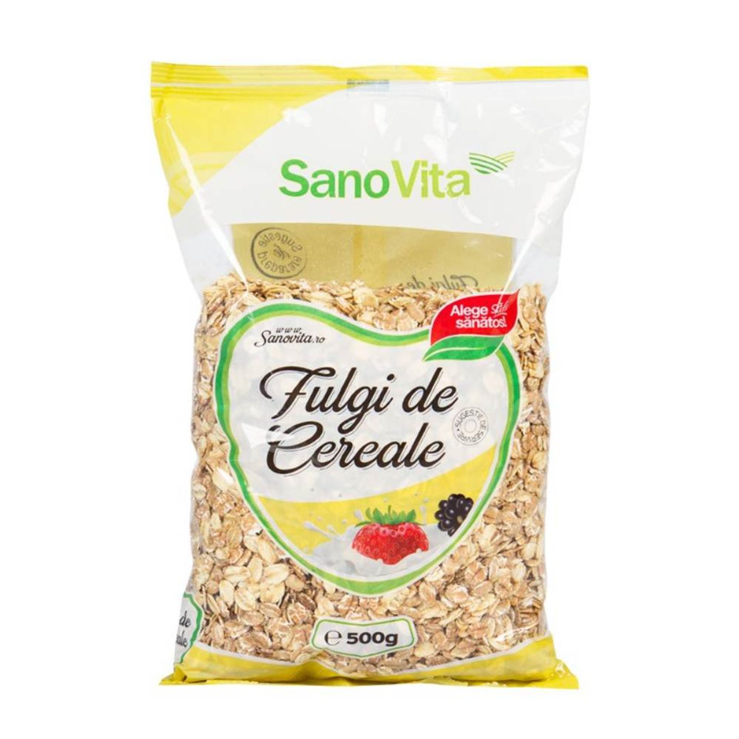Fulgi de Cereale Sano Vita, 500 g fotografia produsului