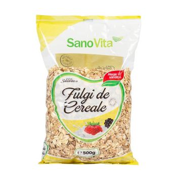 Fulgi de Cereale Sano Vita, 500 g elefant.ro Alimentare & Superfoods