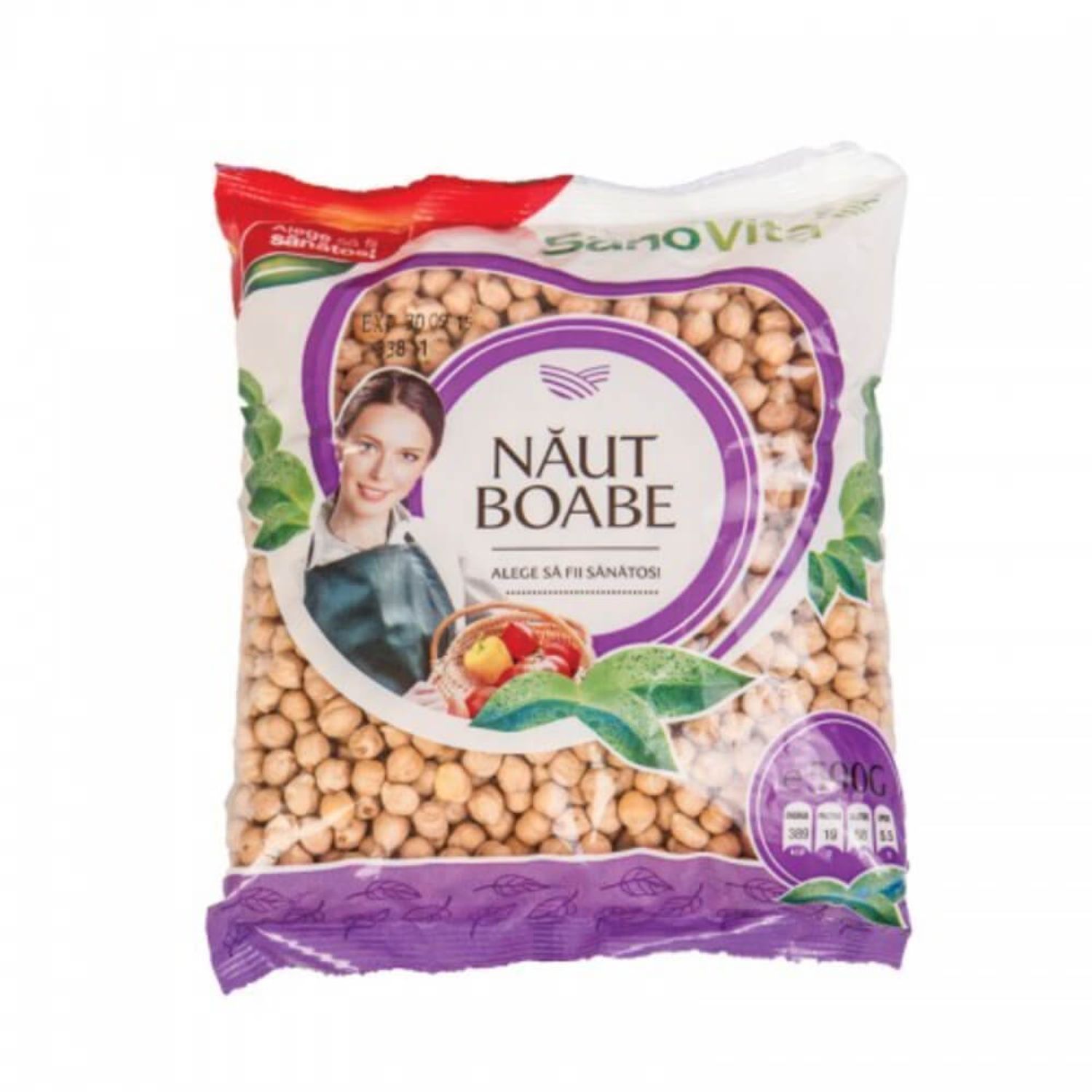 Naut Boabe Sano Vita 500g, Boabe Naut fotografia produsului