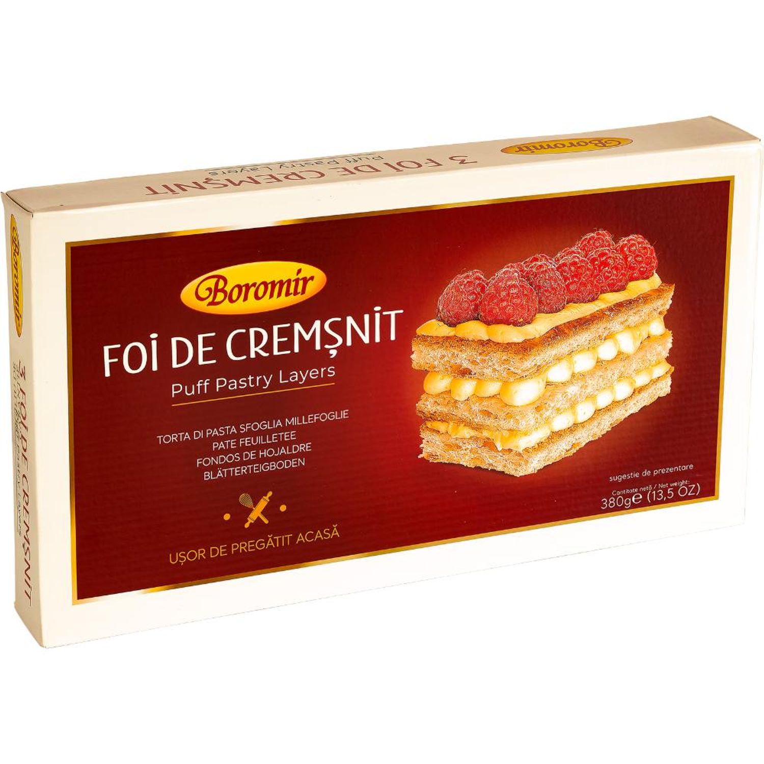 Foi pentru Cremsnit Boromir, 380 g fotografia produsului
