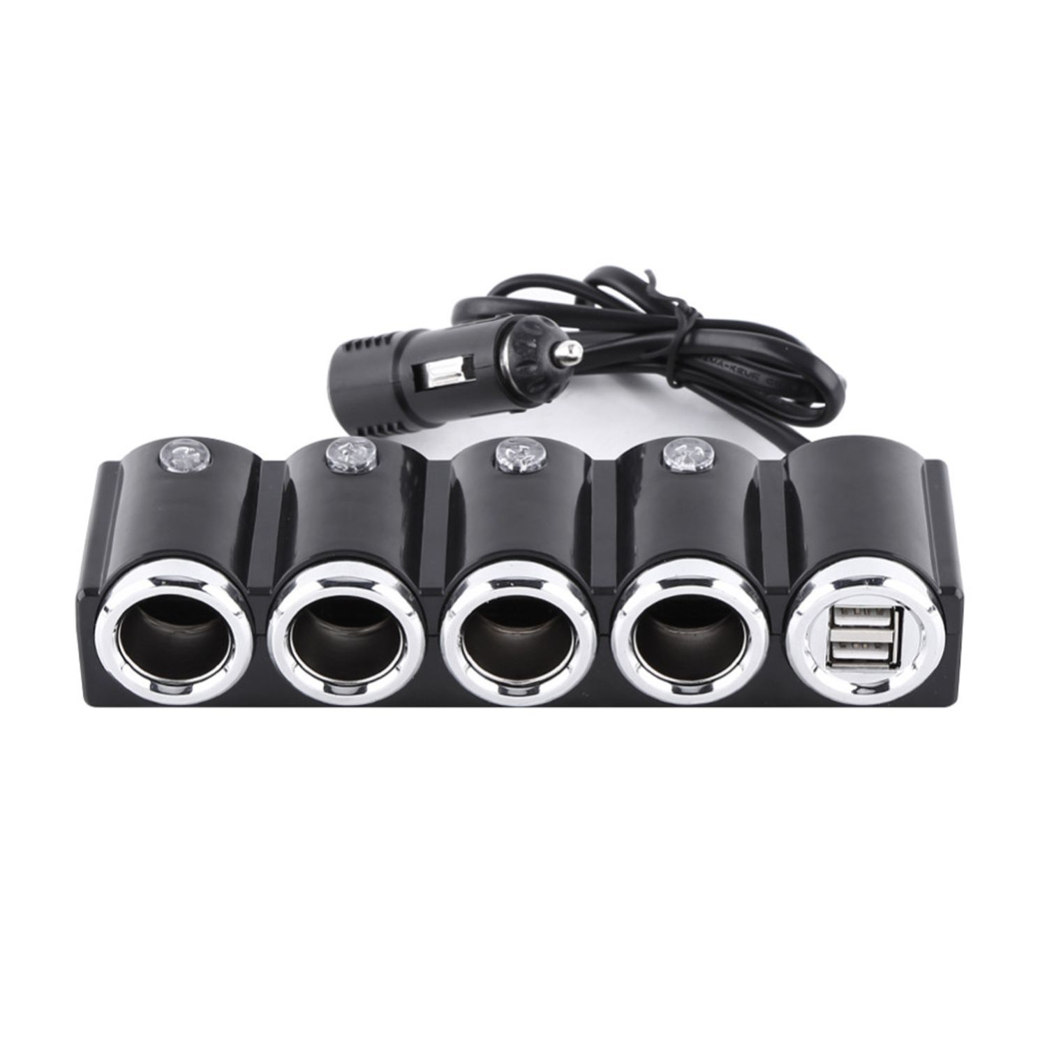 Spliter bricheta auto PNI Lighter 04 12V/24V 4 iesiri, 2xUSB, indicator LED fotografia produsului