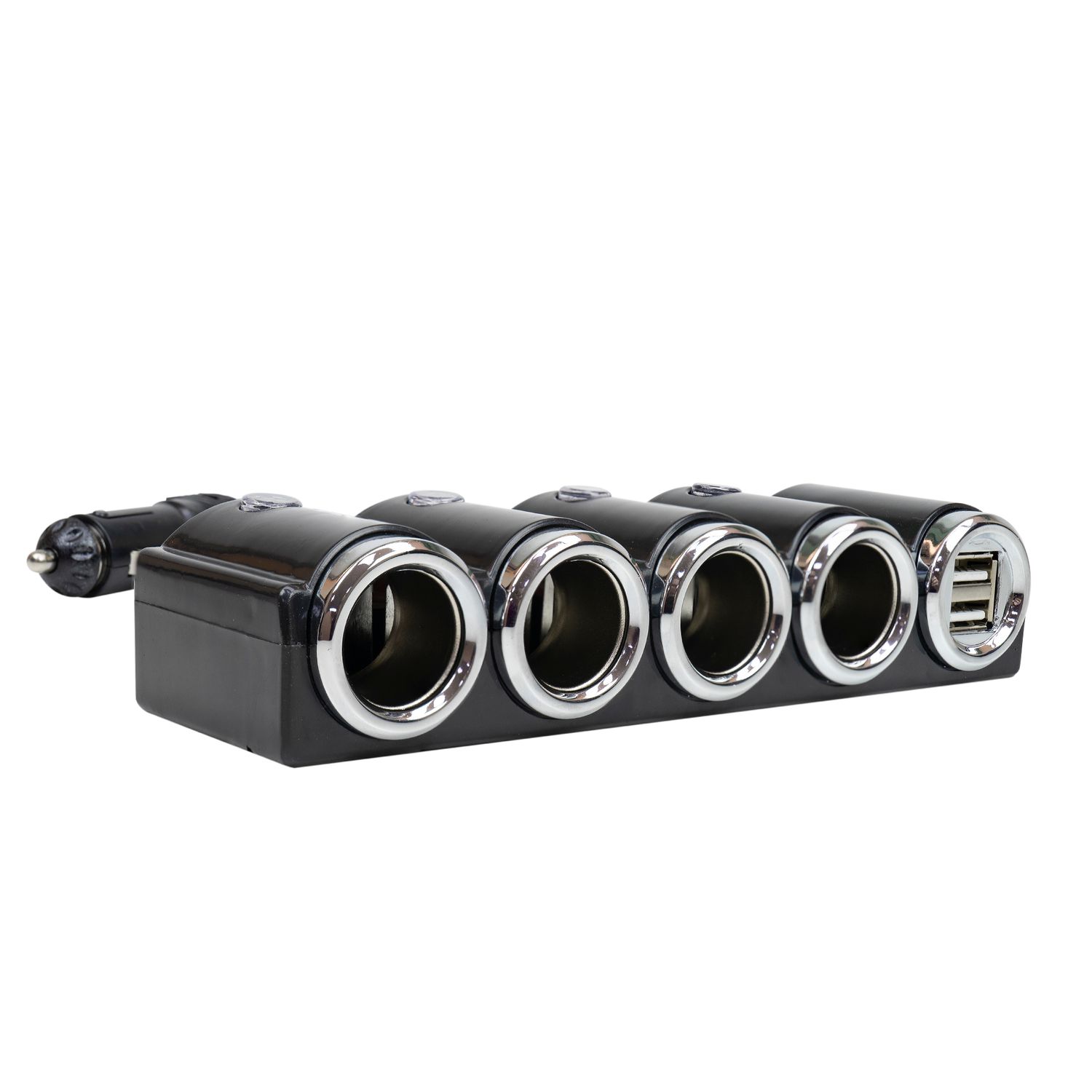 Spliter bricheta auto PNI Lighter 04 12V/24V 4 iesiri, 2xUSB, indicator LED fotografia produsului View 5 L