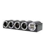 Spliter bricheta auto PNI Lighter 04 12V/24V 4 iesiri, 2xUSB, indicator LED fotografia produsului View 6 S