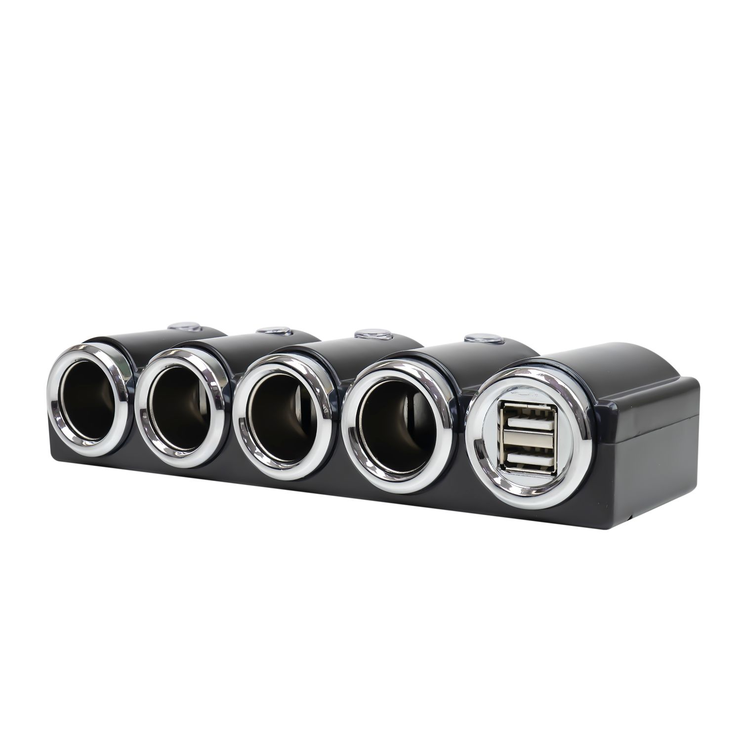 Spliter bricheta auto PNI Lighter 04 12V/24V 4 iesiri, 2xUSB, indicator LED fotografia produsului View 6 L