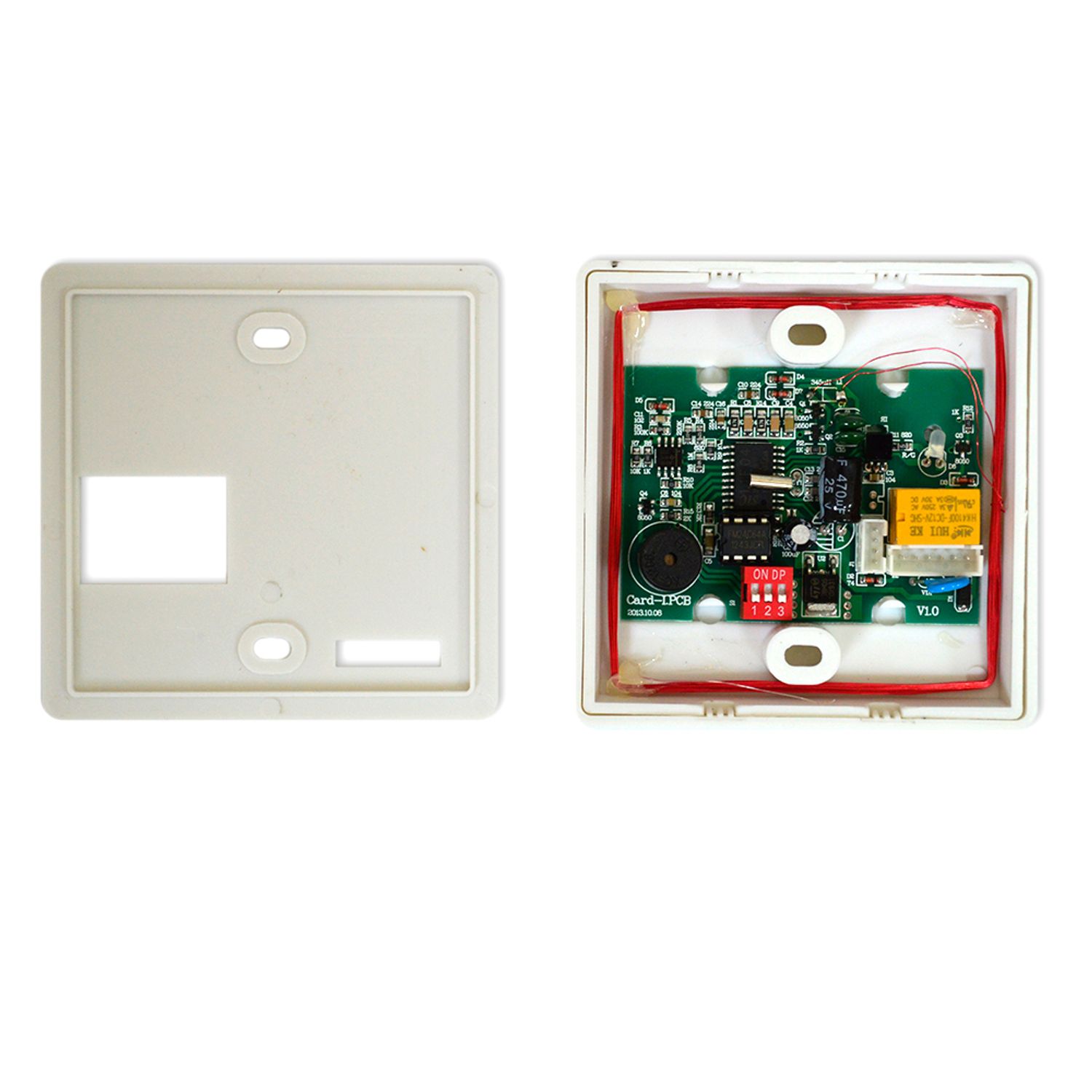 Cititor de proximitate SilverCloud CA101 stand-alone pentru interior + 2 carduri fotografia produsului View 3 L