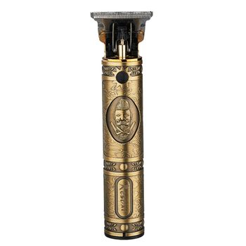Aparat masina de tuns, ras cu precizie pentru contur fara fir, lame din inox incarcare usb
