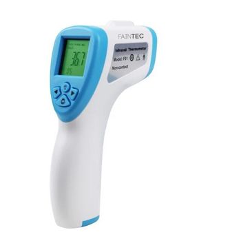 Termometru Digital Cu Infrarosu, Masurarea Instanta Si Fara Contact A Temperaturii, Alb/ Albastru elefant.ro