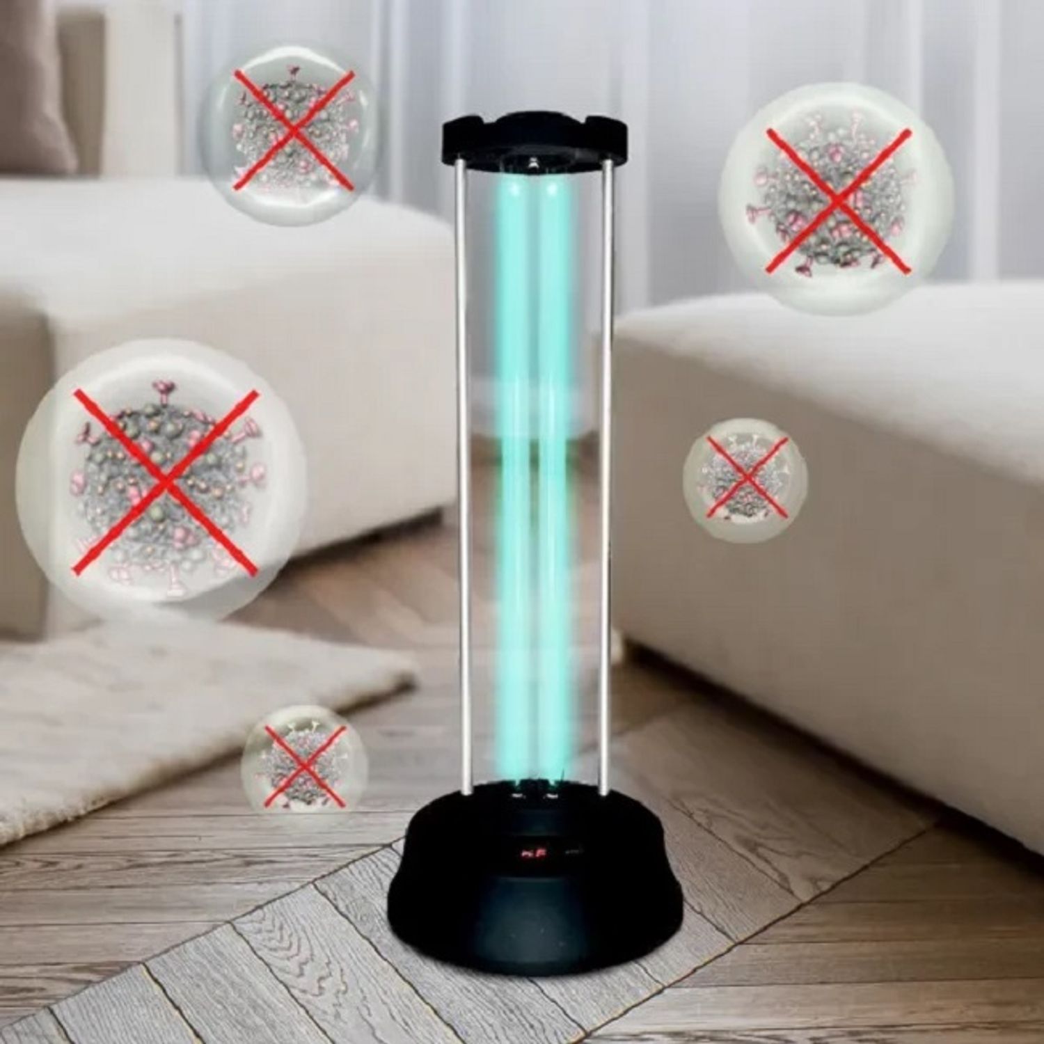 Lampa Uv-c Germicida Cu Ozon 38w Cu Senzor Si Telecomanda fotografia produsului View 2 L