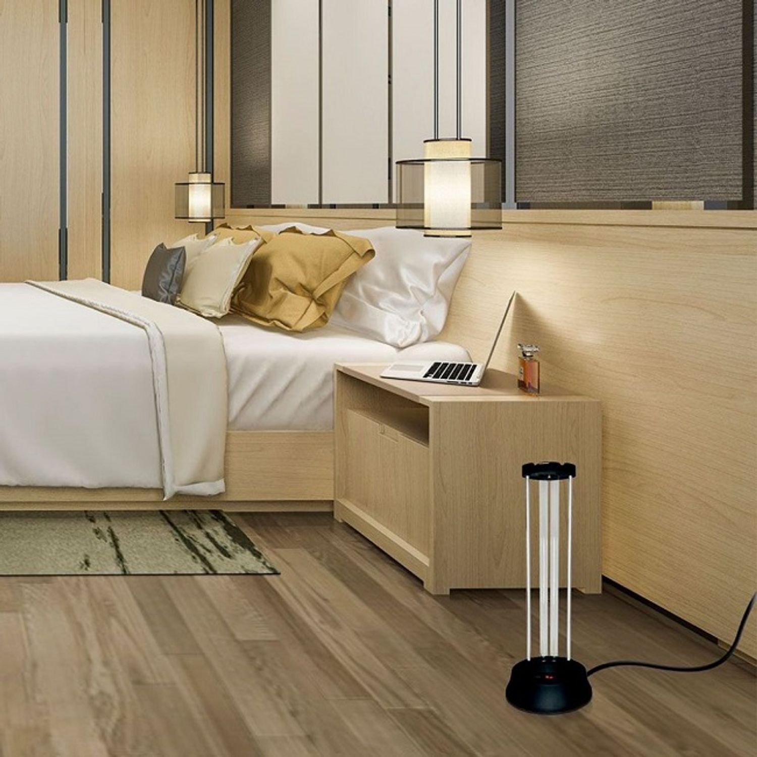 Lampa Uv-c Germicida Cu Ozon 38w Cu Senzor Si Telecomanda fotografia produsului View 5 L