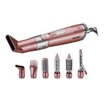 Set Uscator De Par Gemei,  7 Accesorii, 3 Trepte De Temperatura, 2200W,  Pink/Silver fotografia produsului