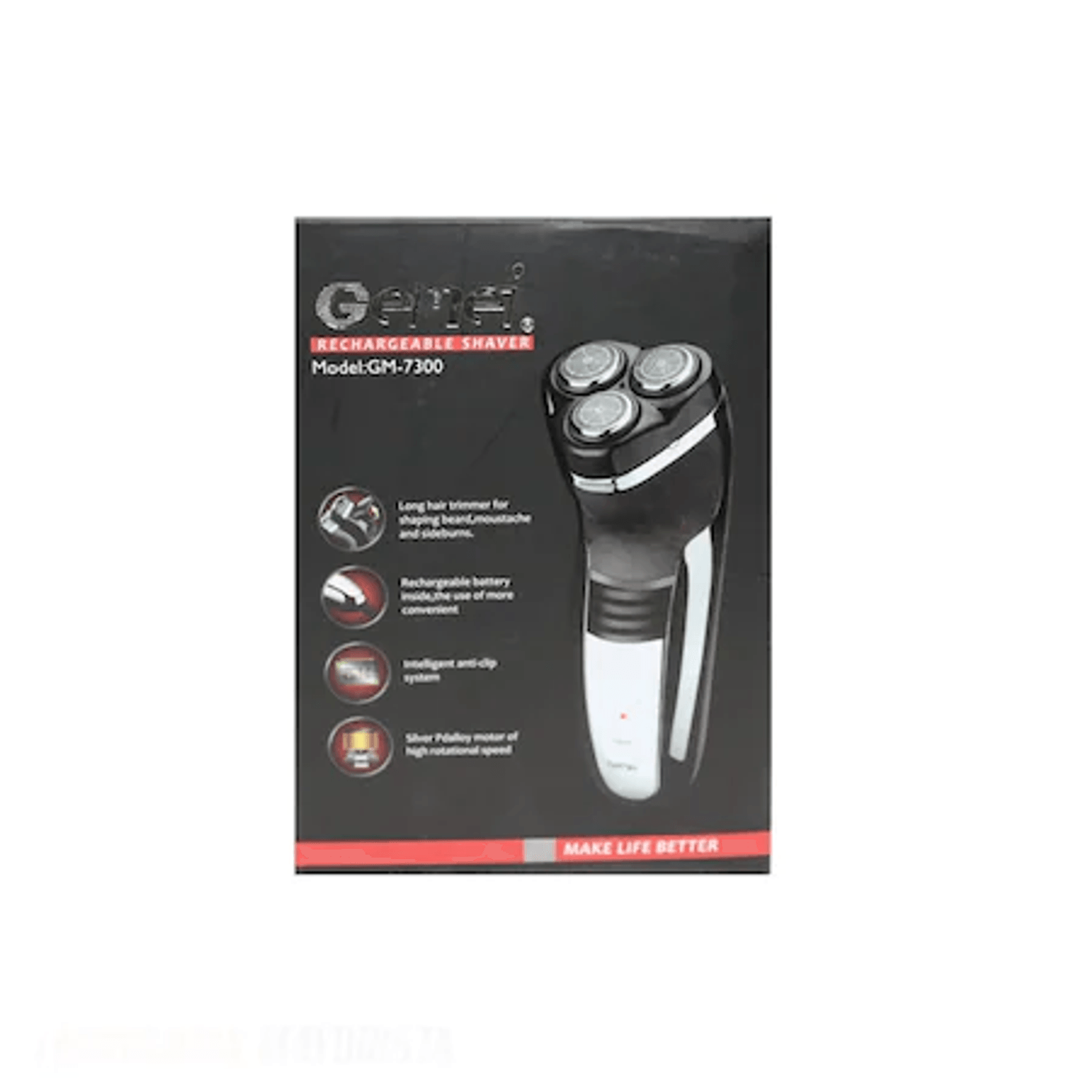 Aparat De Ras Gemei Pro Gm-7300 fotografia produsului View 3 L