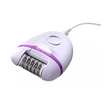 Epilator Electric Philips Profesional Cu Fir Si Functionare Cu Discuri, Maner Compact, Perie De Curatat,Culoare Alb fotografia produsului View 4 S