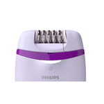 Epilator Electric Philips Profesional Cu Fir Si Functionare Cu Discuri, Maner Compact, Perie De Curatat,Culoare Alb fotografia produsului View 6 S