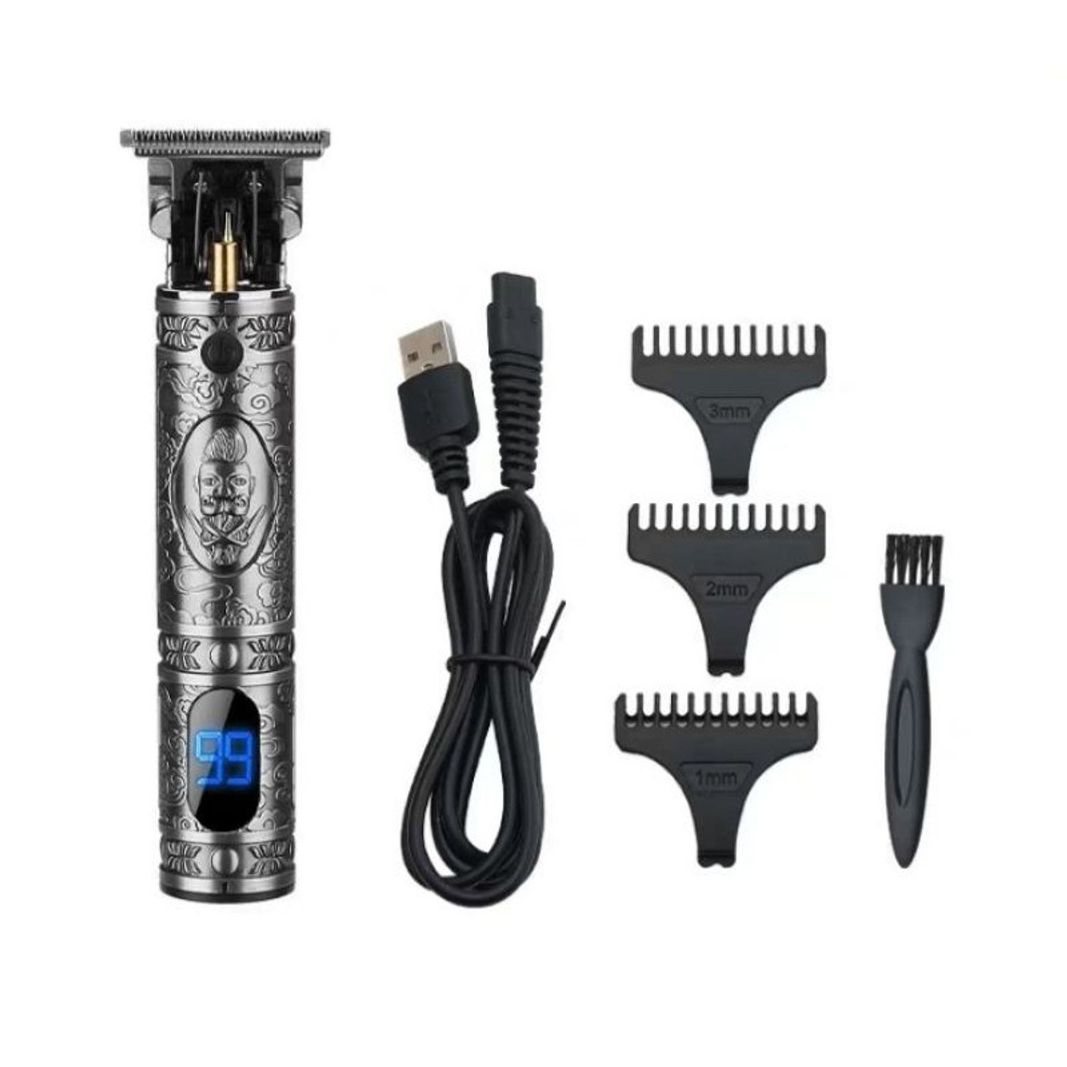 Masina De Tuns Tip Trimmer Cu Acumulator Si Afisaj Electronic fotografia produsului