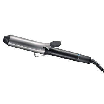 Ondulator de par remington,tambur de 38 de mm,cablu rasucibil,suport pliabil termorezistent,negru/argintiu