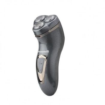 Aparat de ras electric , 3 capete cu lame din otel inoxidabil, design modern, cu lame rotative, maner ergonomic, culoare negru