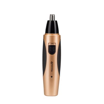 Trimmer facial multifunctional , design compact si elegant, alimentare 220 v - 240 v, maner ergonomic, design compact, negru/auriu