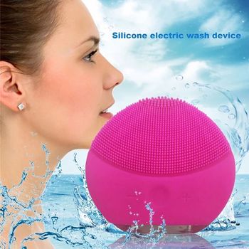 Aparat pentru masaj facial forever mini - roz inchis