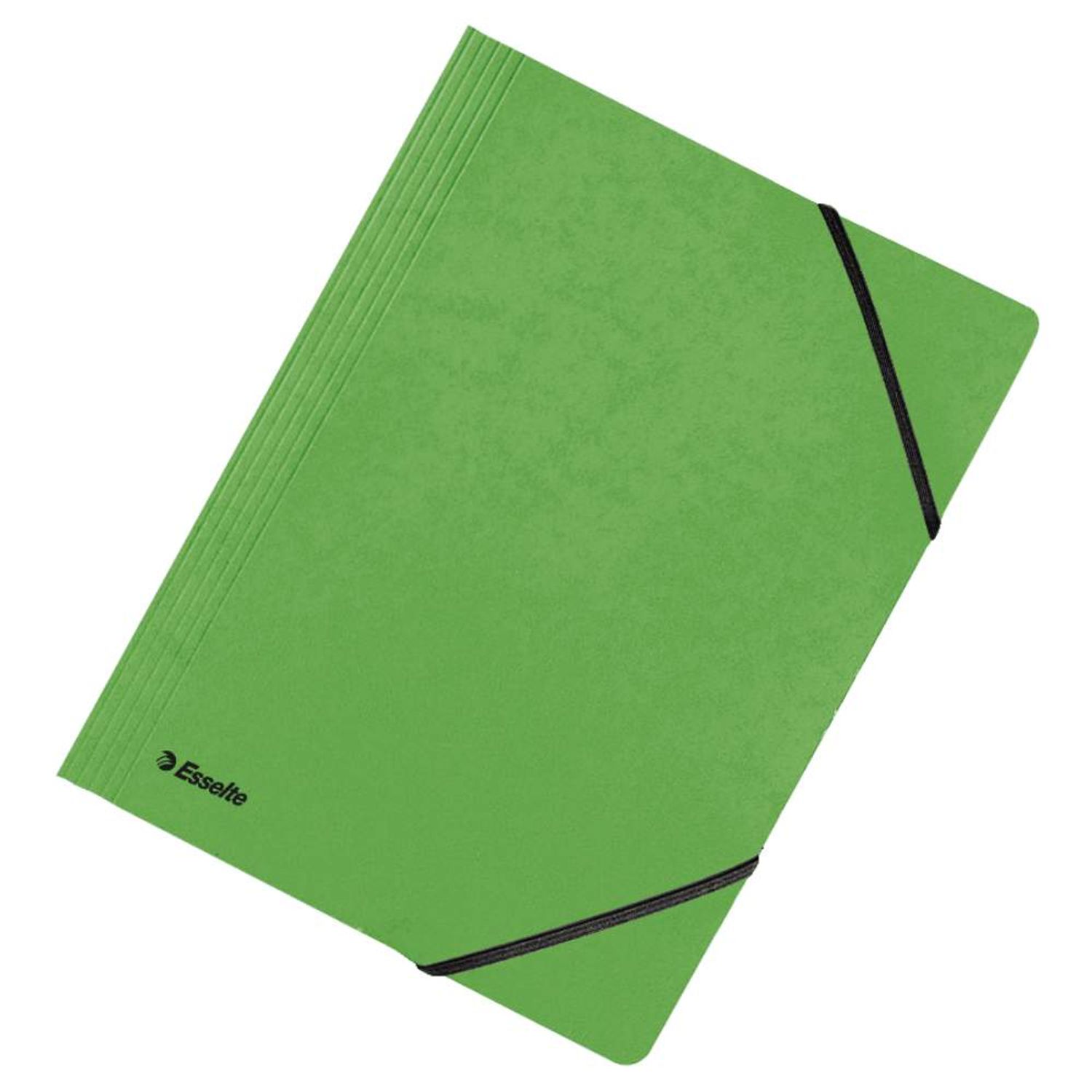 Mapa A4 din Carton cu Elastic Esselte Lux, Verde fotografia produsului