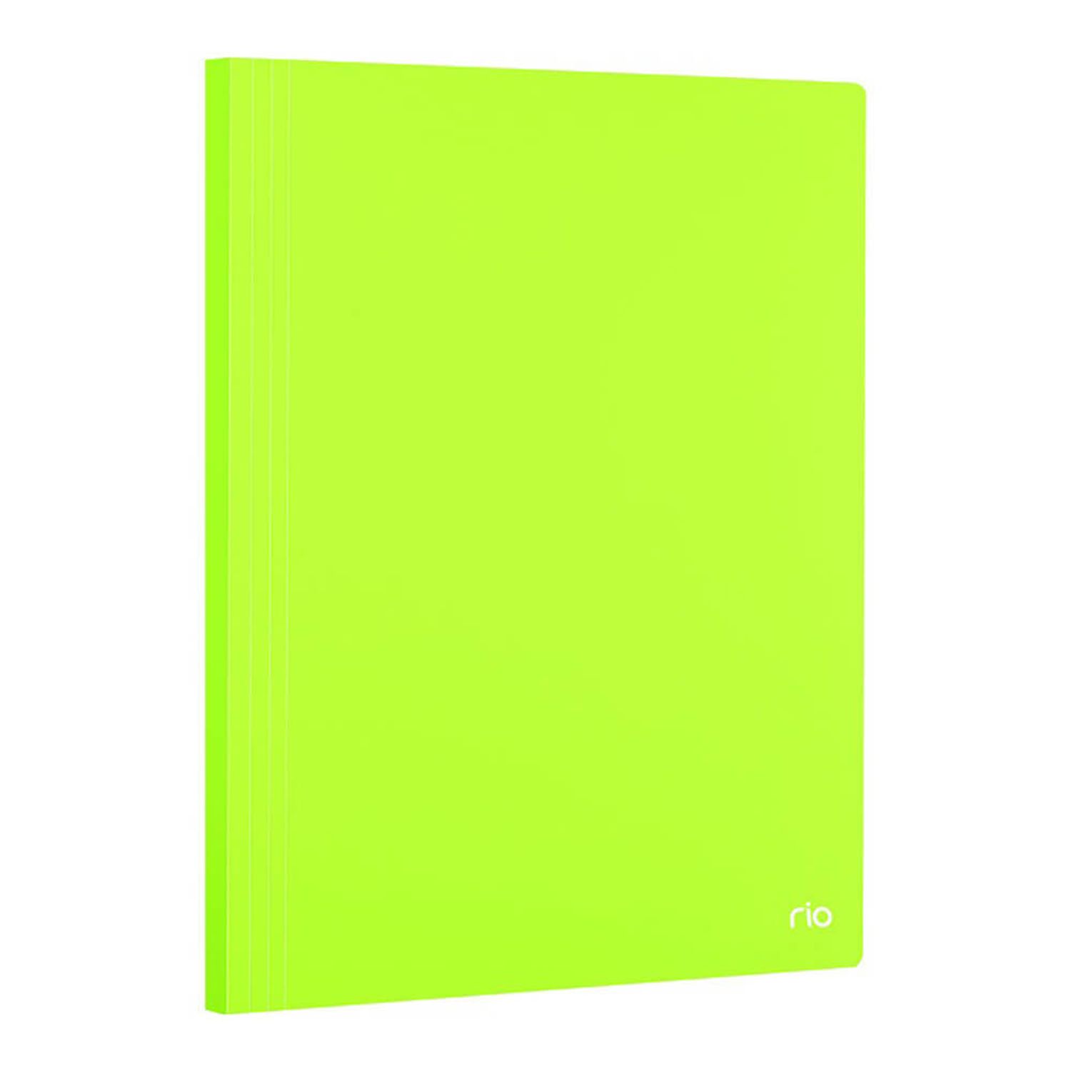 Mapa Prezentare Verde Neon A4 Deli, 20 Folii fotografia produsului