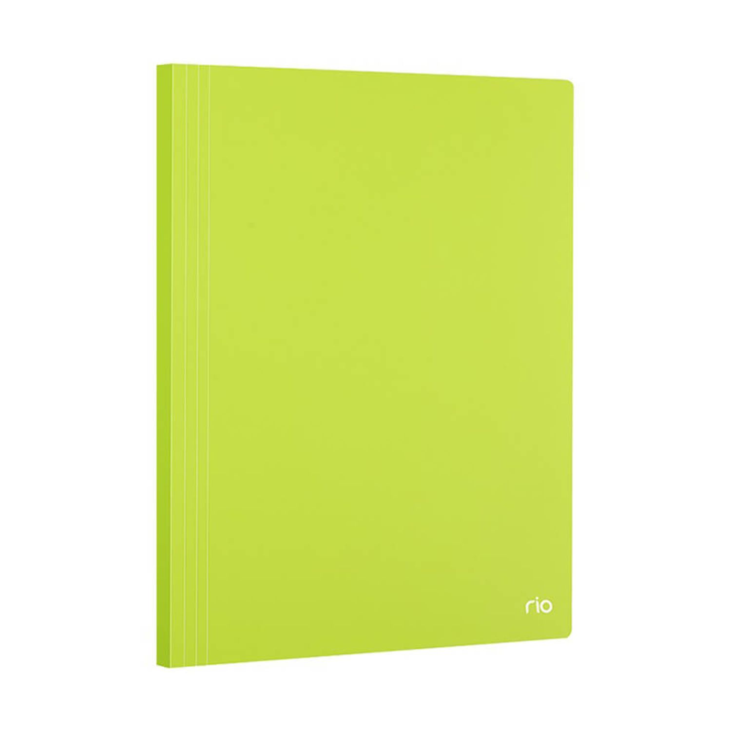 Mapa Prezentare Verde Neon A4 Deli, 60 Folii fotografia produsului