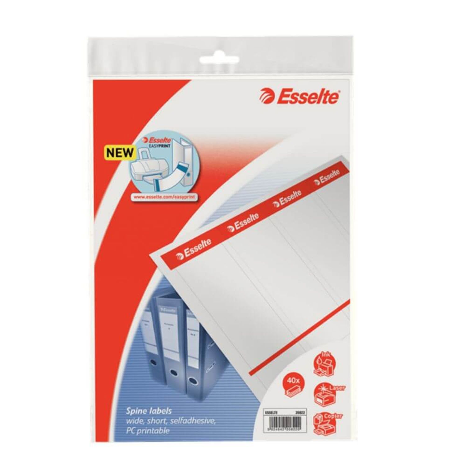 Etichete Biblioraft Esselte, Printabile, LCMES20822 fotografia produsului