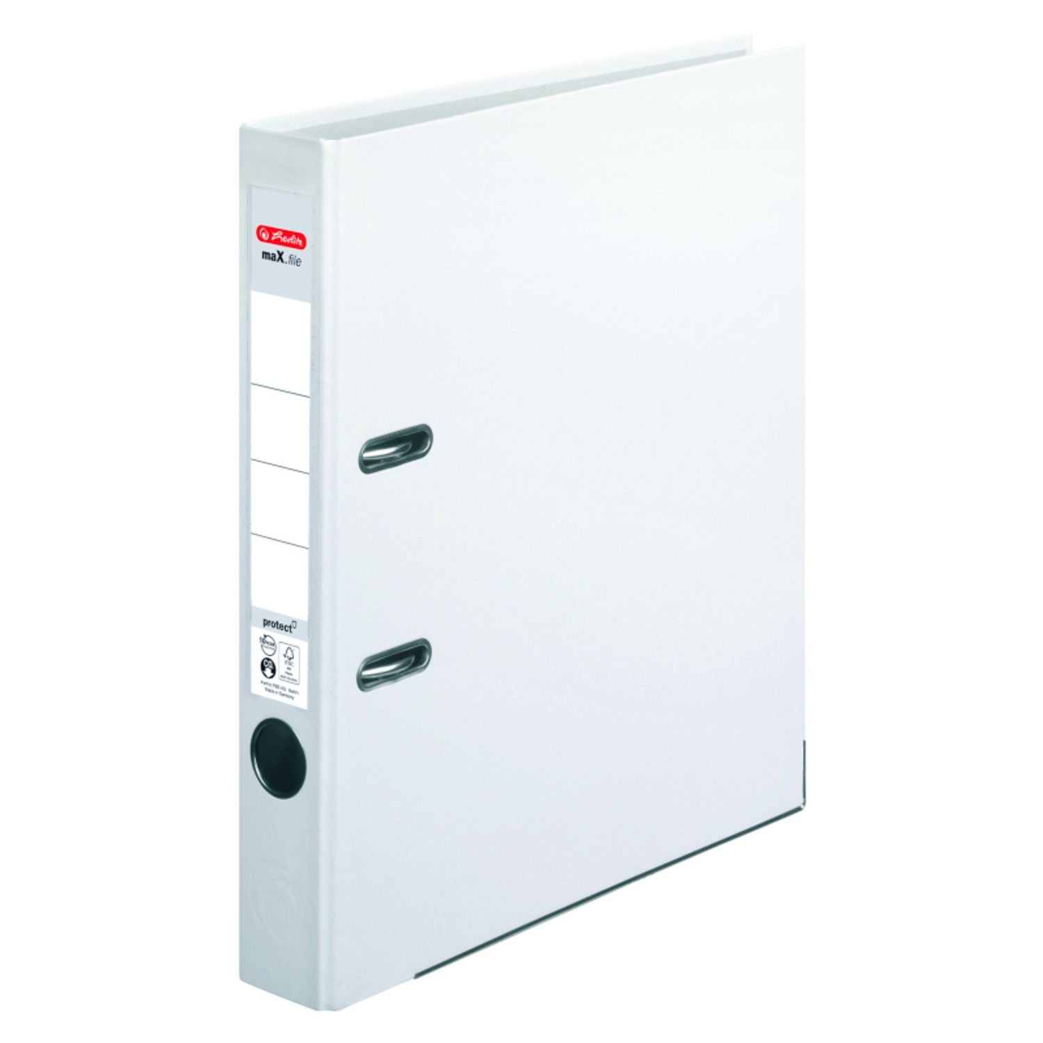 Biblioraft Herlitz A4, 5 cm, alb fotografia produsului