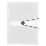 Mapa Pp A4 30mm Eotg Inchidere Buton Cu Elastic, Transparent fotografia produsului