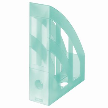Suport Dosare Plastic A4 Turcoaz Transparent