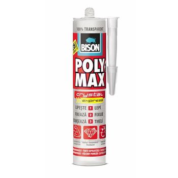 Adeziv si Etanseizant BISON Poly Max Crystal Express 300 g