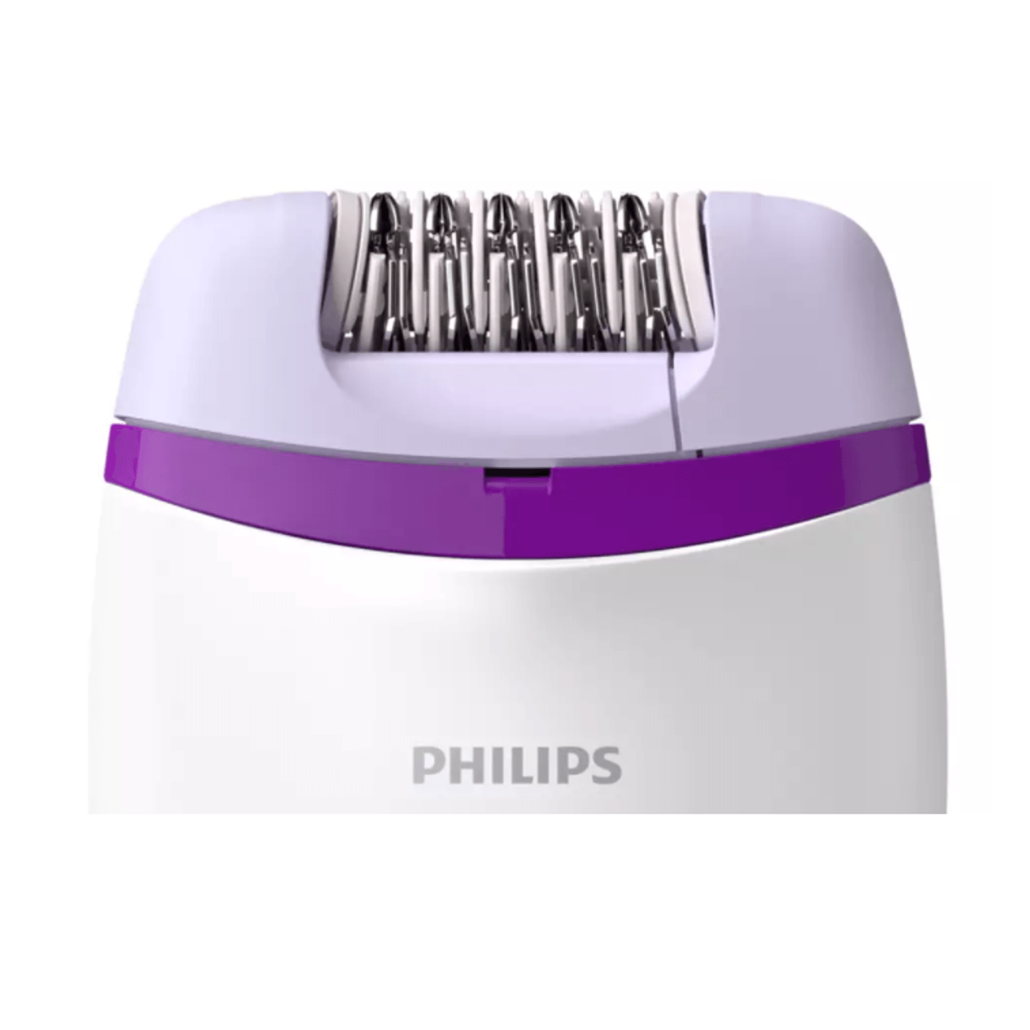 Epilator Philips Cu Fir Cu Maner Ergonomic, Cap De Epilare Lavabil,  Sistem Epilare, Design Compact, Alb/mov fotografia produsului View 4 L