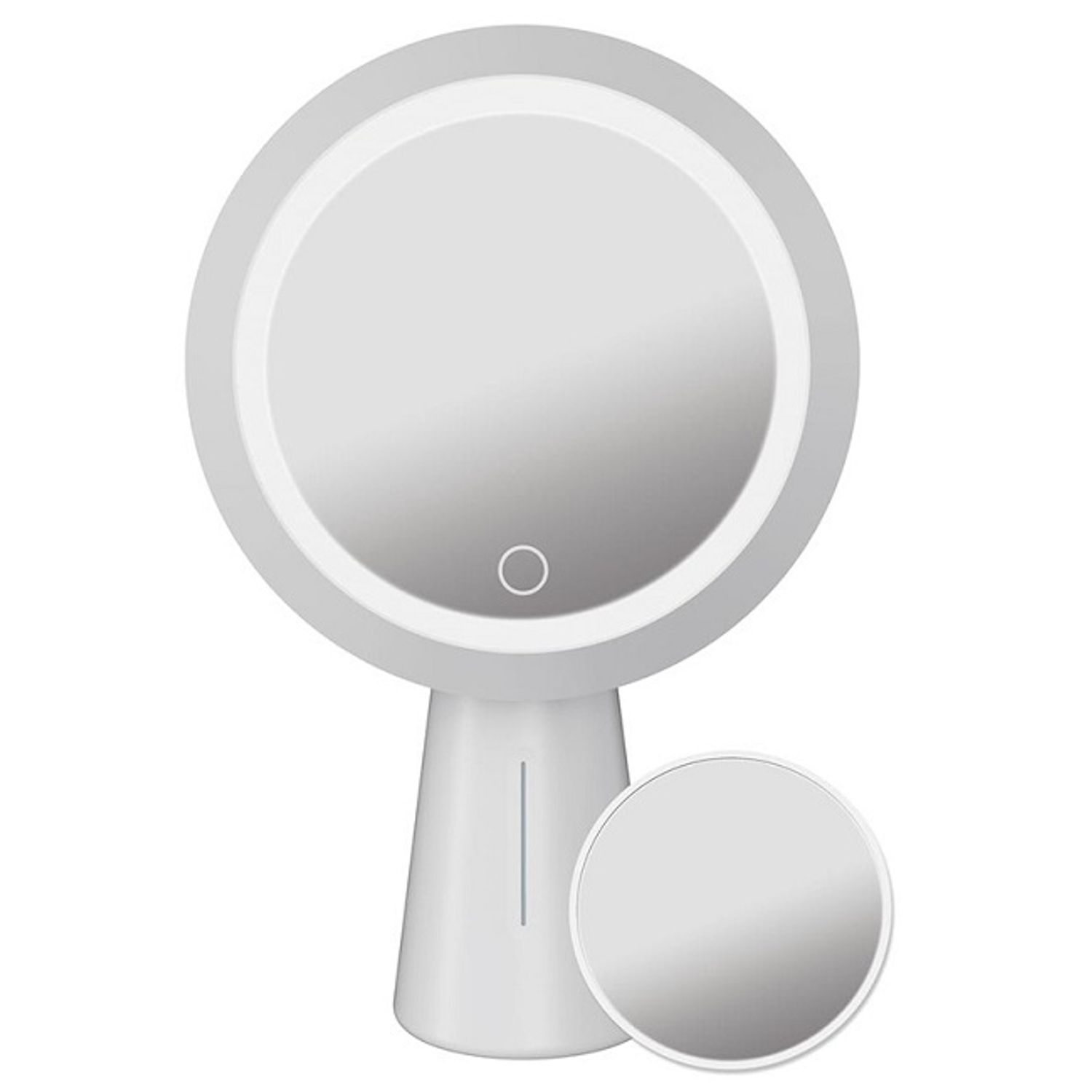 Oglinda Make-up Led 3w Si Senzor Touch Platin fotografia produsului