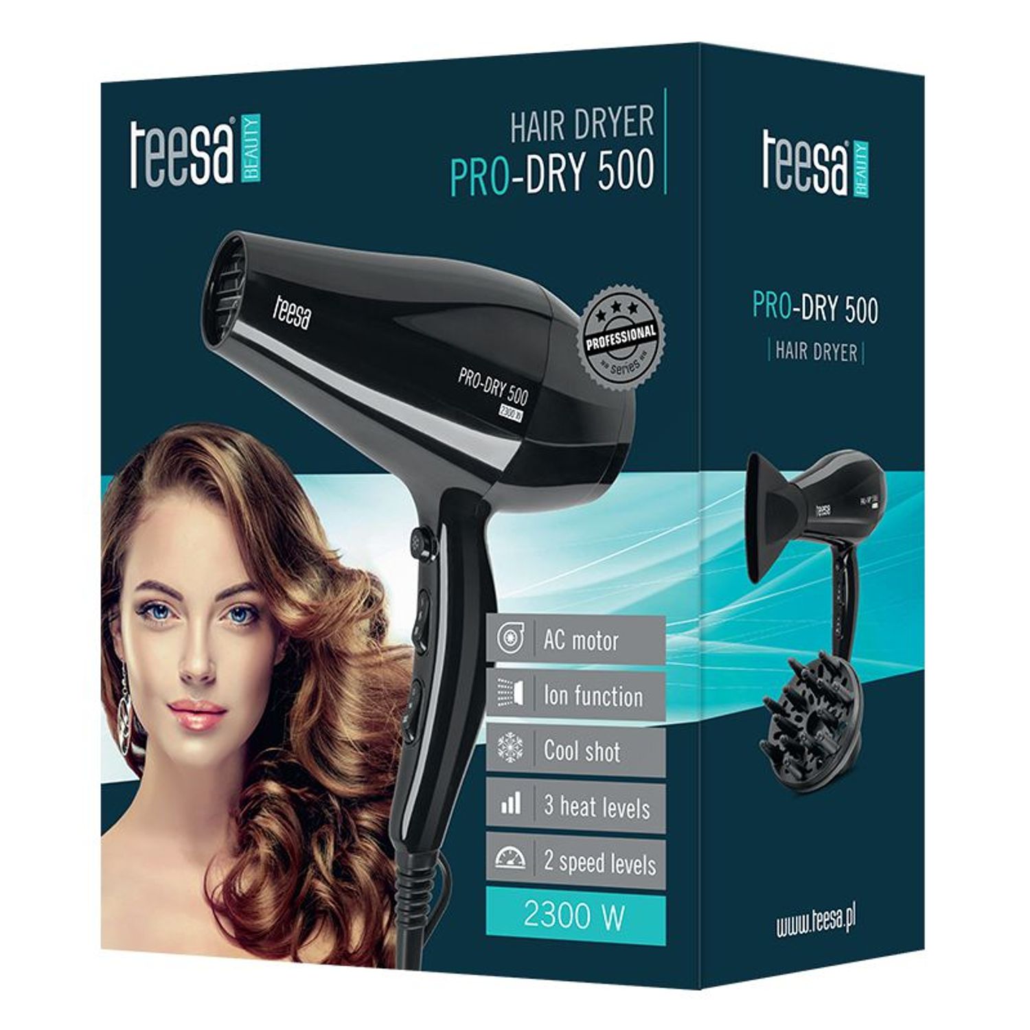 Uscator Par Pro-dry 500 Ac 2300w Teesa fotografia produsului View 5 L
