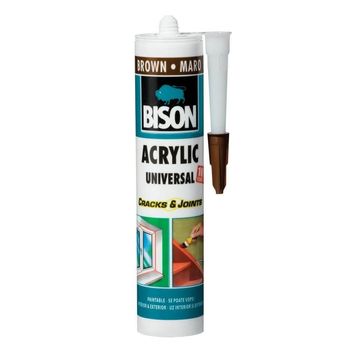 Mastic etanseizant bison acrylic universal, 300 ml, acril, tem426007