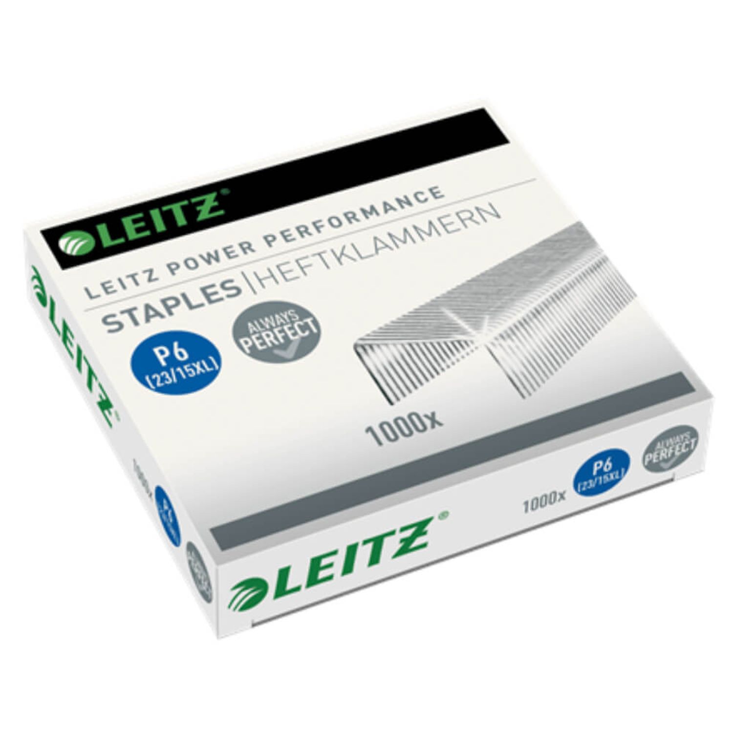 Capse 23/15 XL Leitz, 1000 Buc/Set, Capse Rezitente, Capse Otel, Capse din Otel, Set de Capse, Set Capse Leitz, Capse fotografia produsului