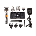 Masina De Tuns 7 In 1, Acumulator Lithium All In One, Functie Turbo, Putere 3w, Maner Anti Alunecare, Culoare Argintiu fotografia produsului View 2 S