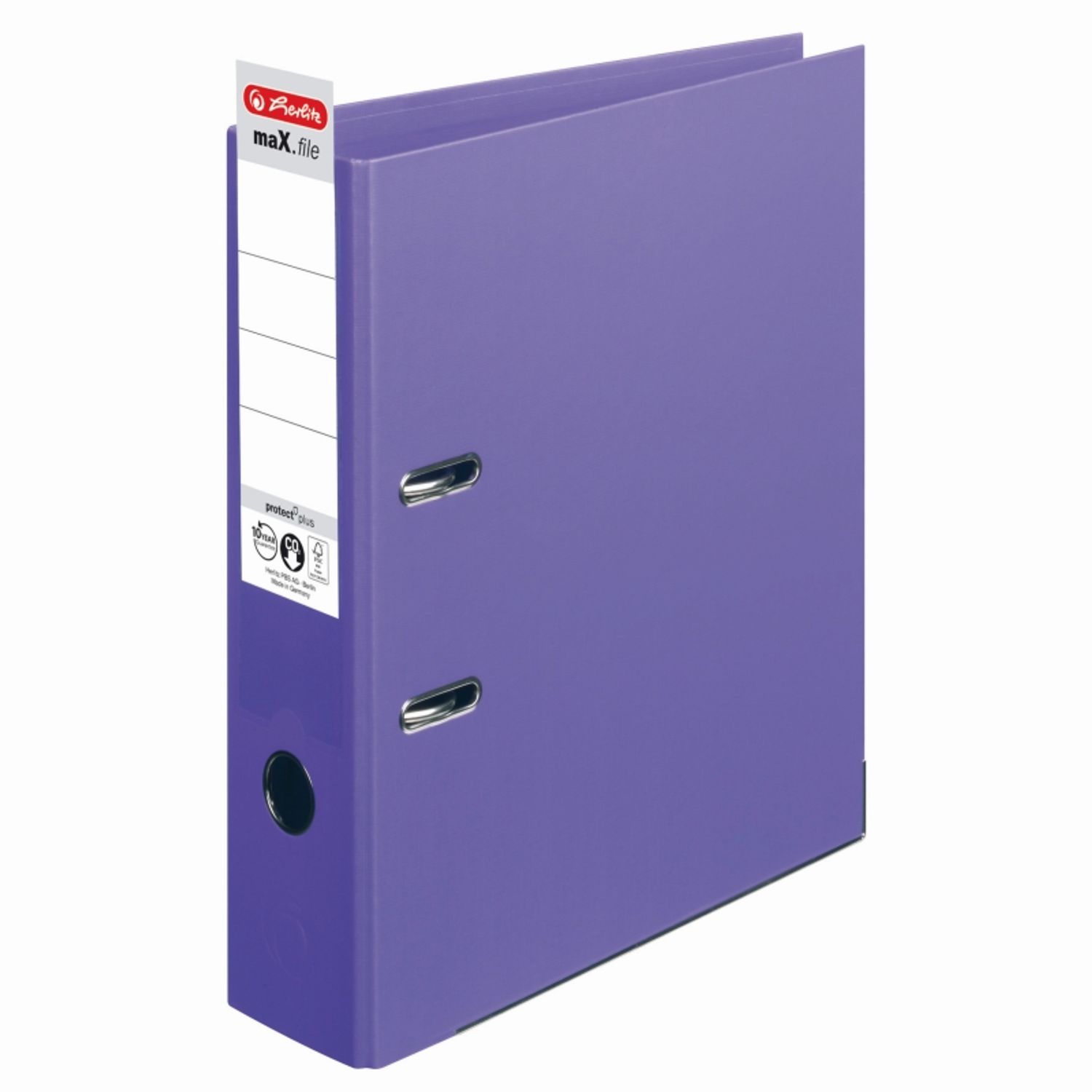 Biblioraft A4 8cm Pp Interior-exterior Violet fotografia produsului